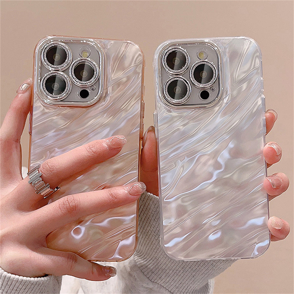 3D Wavy Pearl Case for iPhone