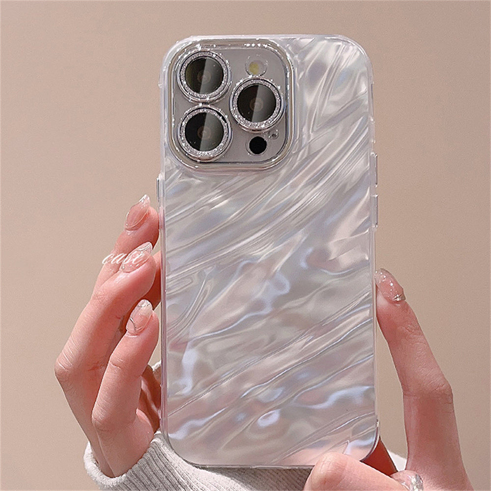 3D Wavy Pearl Case for iPhone