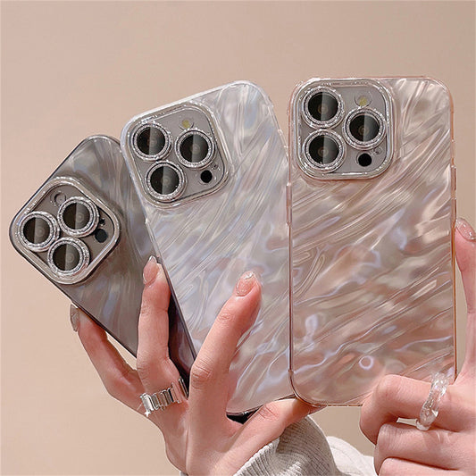 3D Wavy Pearl Case for iPhone