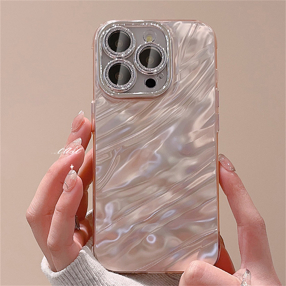 3D Wavy Pearl Case for iPhone