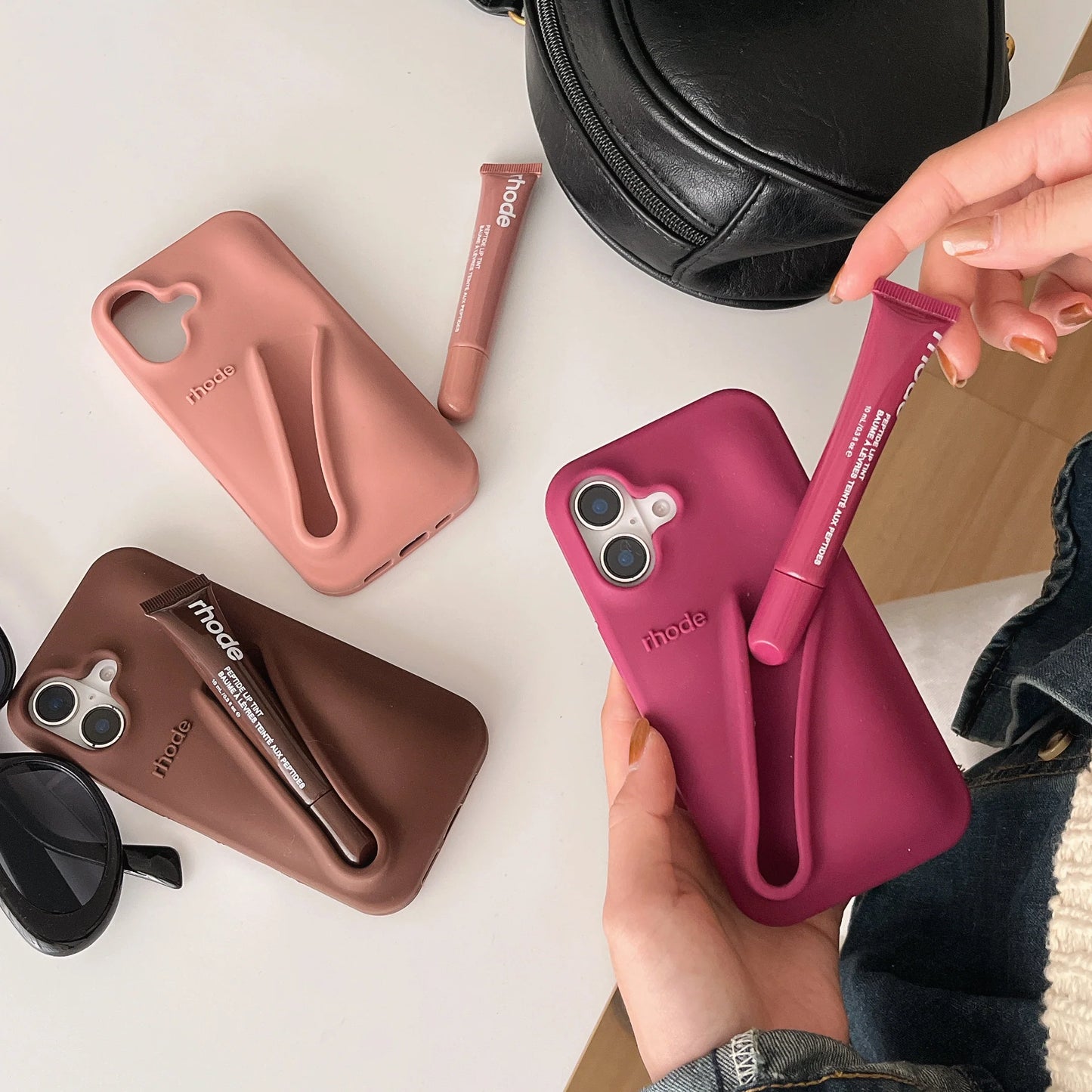 3D Lip Gloss Case for iPhone - Lip Gloss included | Original box packaging