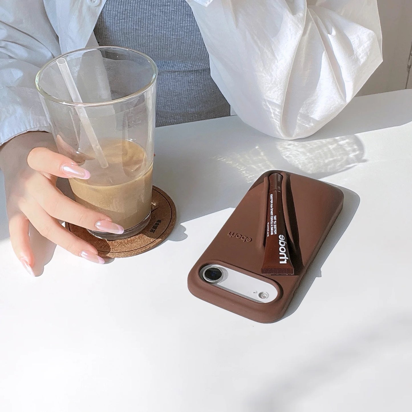 3D Lip Gloss Case for iPhone - Lip Gloss included | Original box packaging