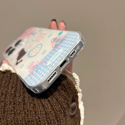 Shimmery Pet Party case for iPhone